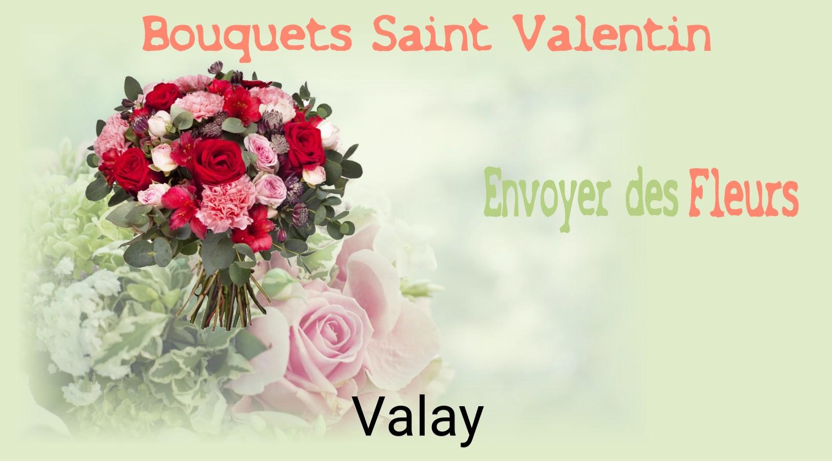 Roses de Saint-Valentin livrées à Valay